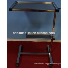 Instrument trolley with two trays